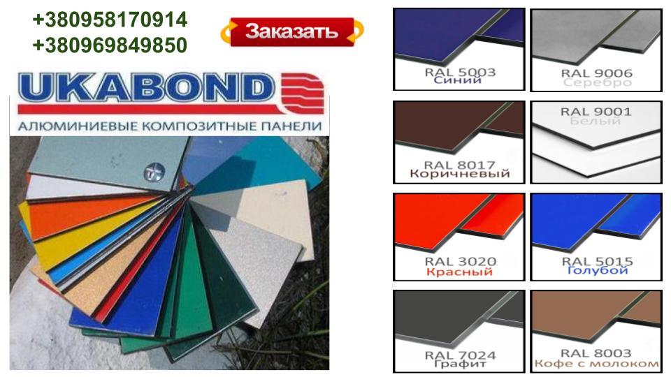 Алюмінієві композитні панелі RAL 5015 • 3 mm — изображение 4