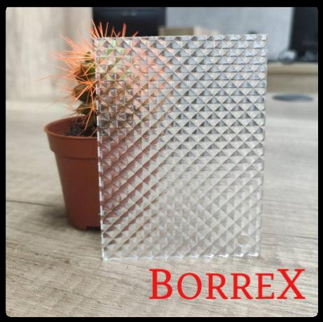 Монолітний полікарбонат — "BORREX" PRIZM ШАГРЕНЬ 2 ММ — изображение 3