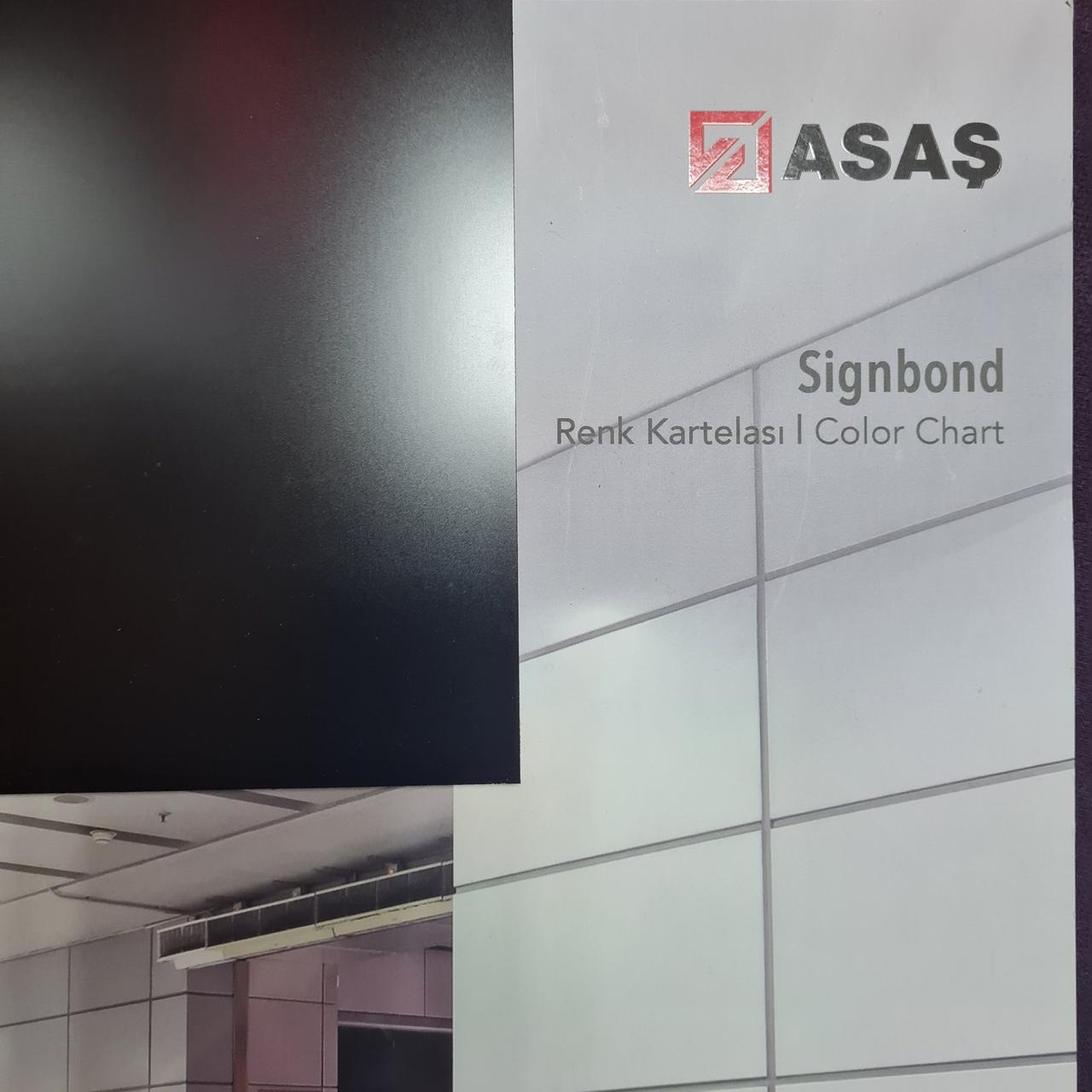 Інтер'єрні композитні панелі ТМ — Signbond 3 мм SB-004 Чорний — изображение 7