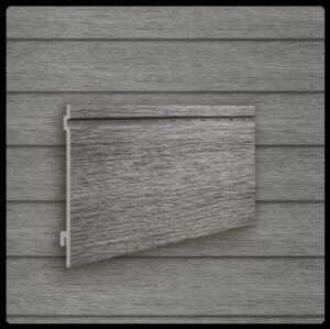 Фасадная панель VOX Kerafront серии Wood Design FS-201 Silver Grey