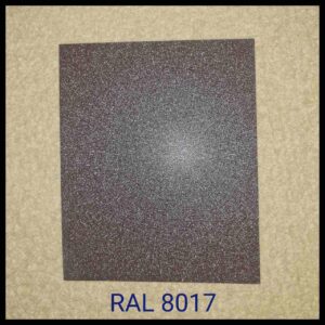 RAL 8017 — Рулонная сталь / U.S.Steel / Kosice / Словакия / 0,45 мм — (гладкий лист с полимерным покрытием)